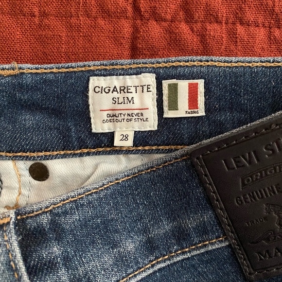 Levi’s Made and Crafted Italian Cigarette Slim Jeans - Picture 9 of 10